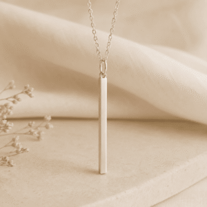 Silver Bar Pendant