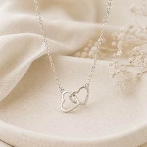 Interlocking Hearts Pendant